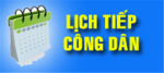Lịch tiếp công dân tháng 05/2025